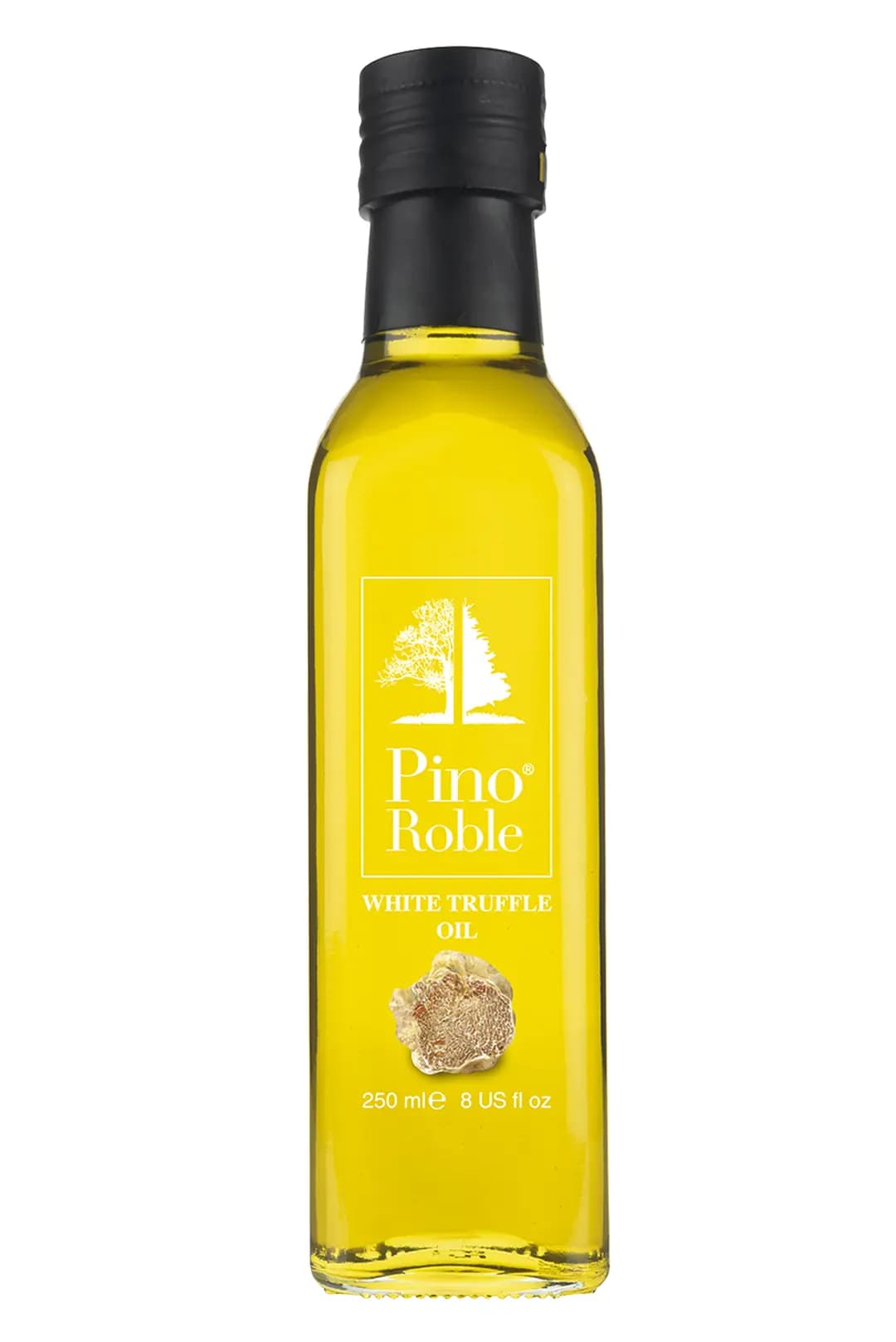 PinoRoble Beyaz Trüflü Sızma Zeytinyağı 250 ml – Soğuk Sıkım, Gerçek Tuber Magnatum