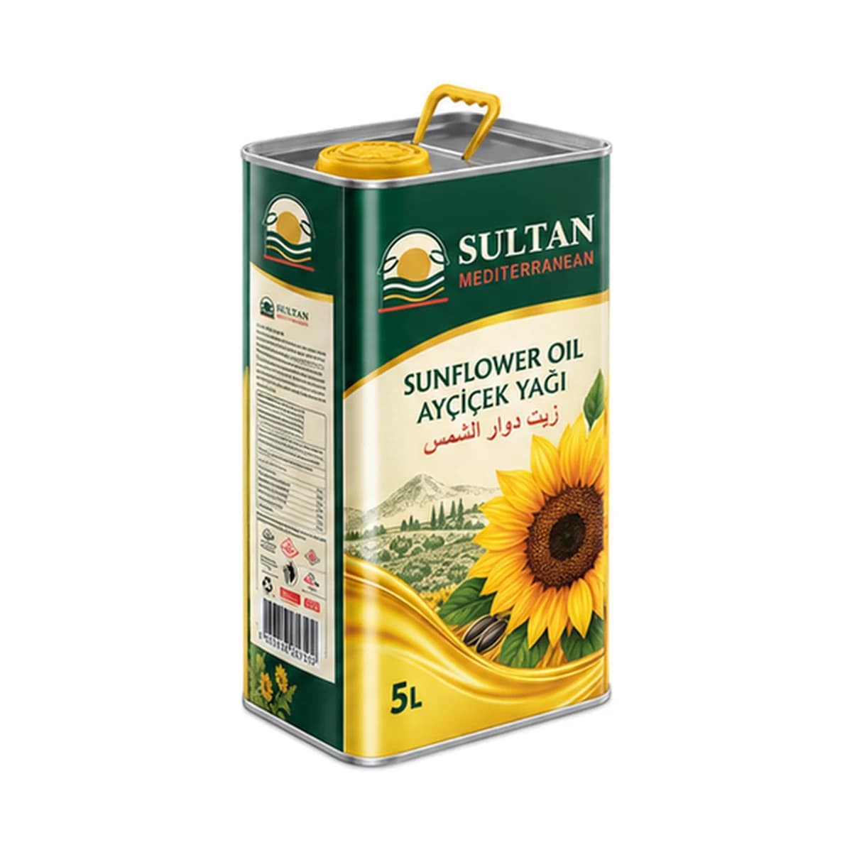 Sultan Sunflower Oil 5 L x 4 Tin