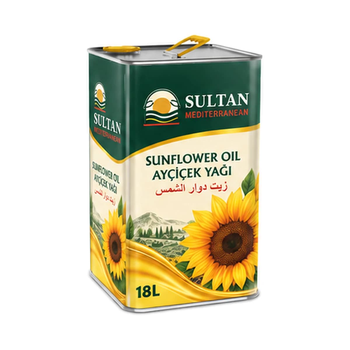 Sultan Sunflower Oil 18 L x 1 Tin