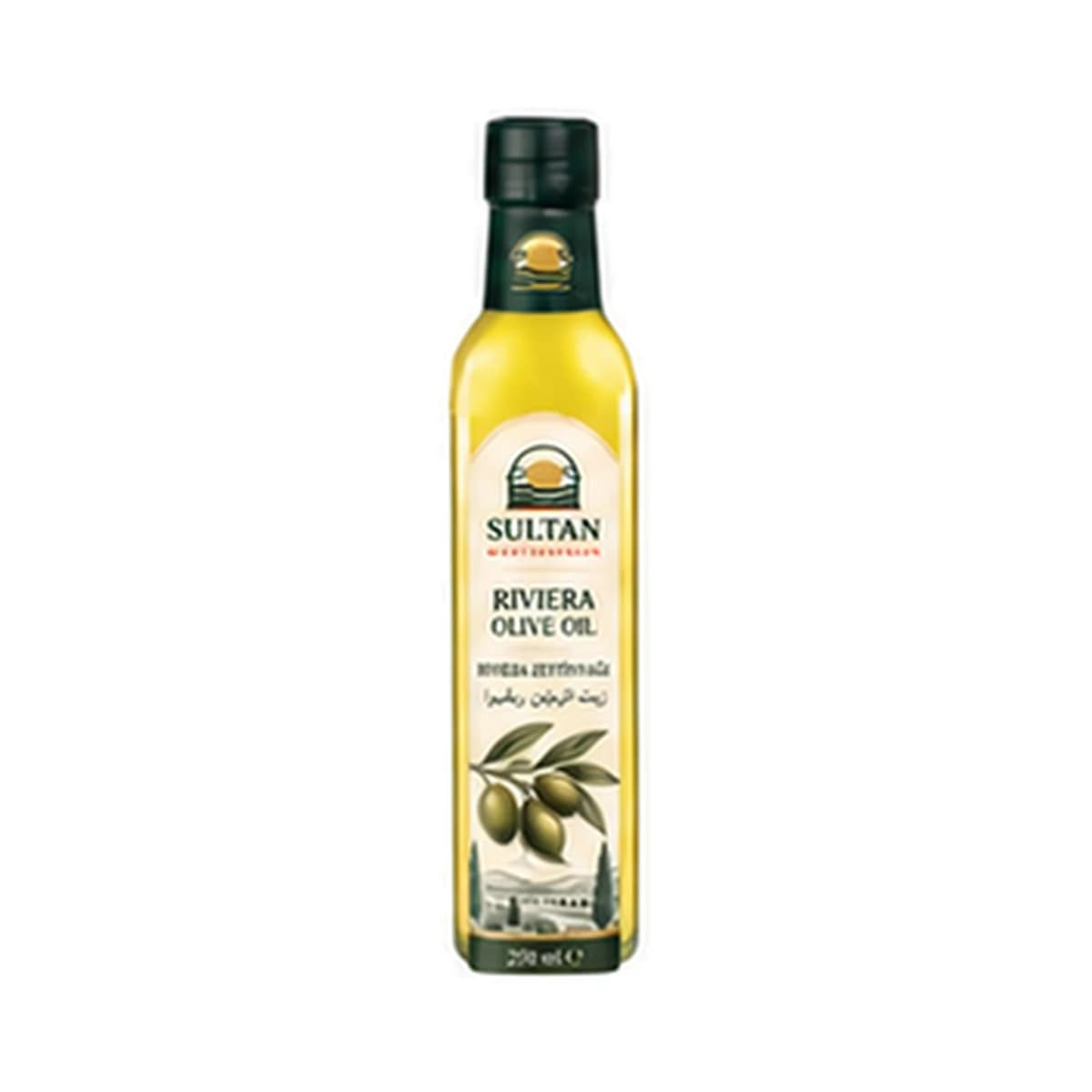 Sultan Riviera Olive Oil 250 ml x 24 Glass Bottle