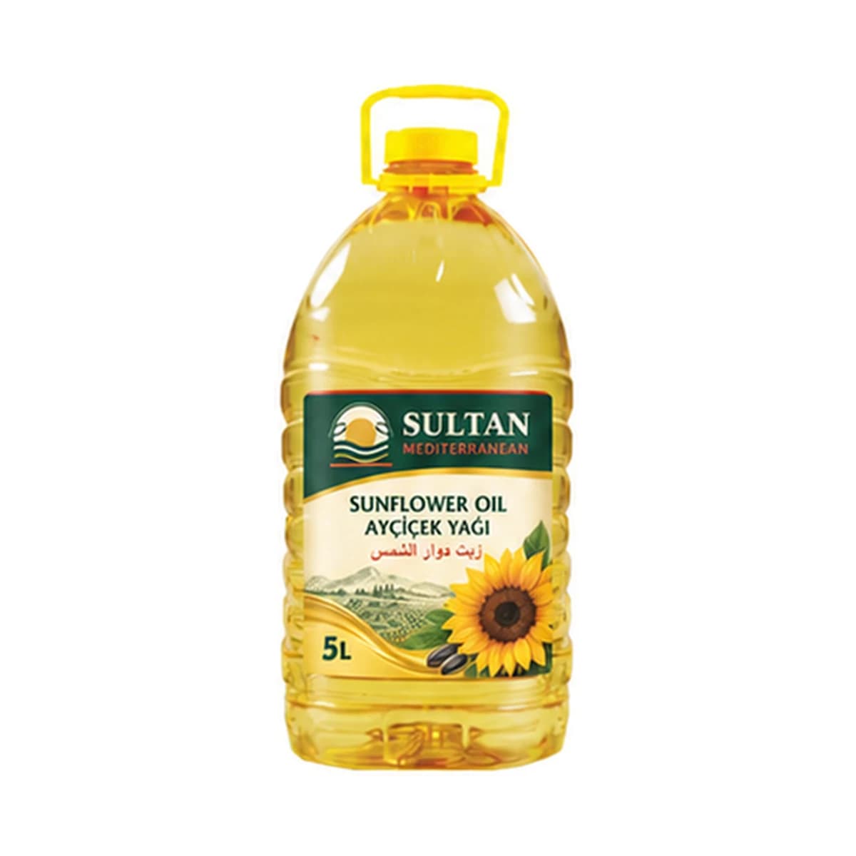 Sultan Sunflower Oil 5 L x 4 PET Demijohn