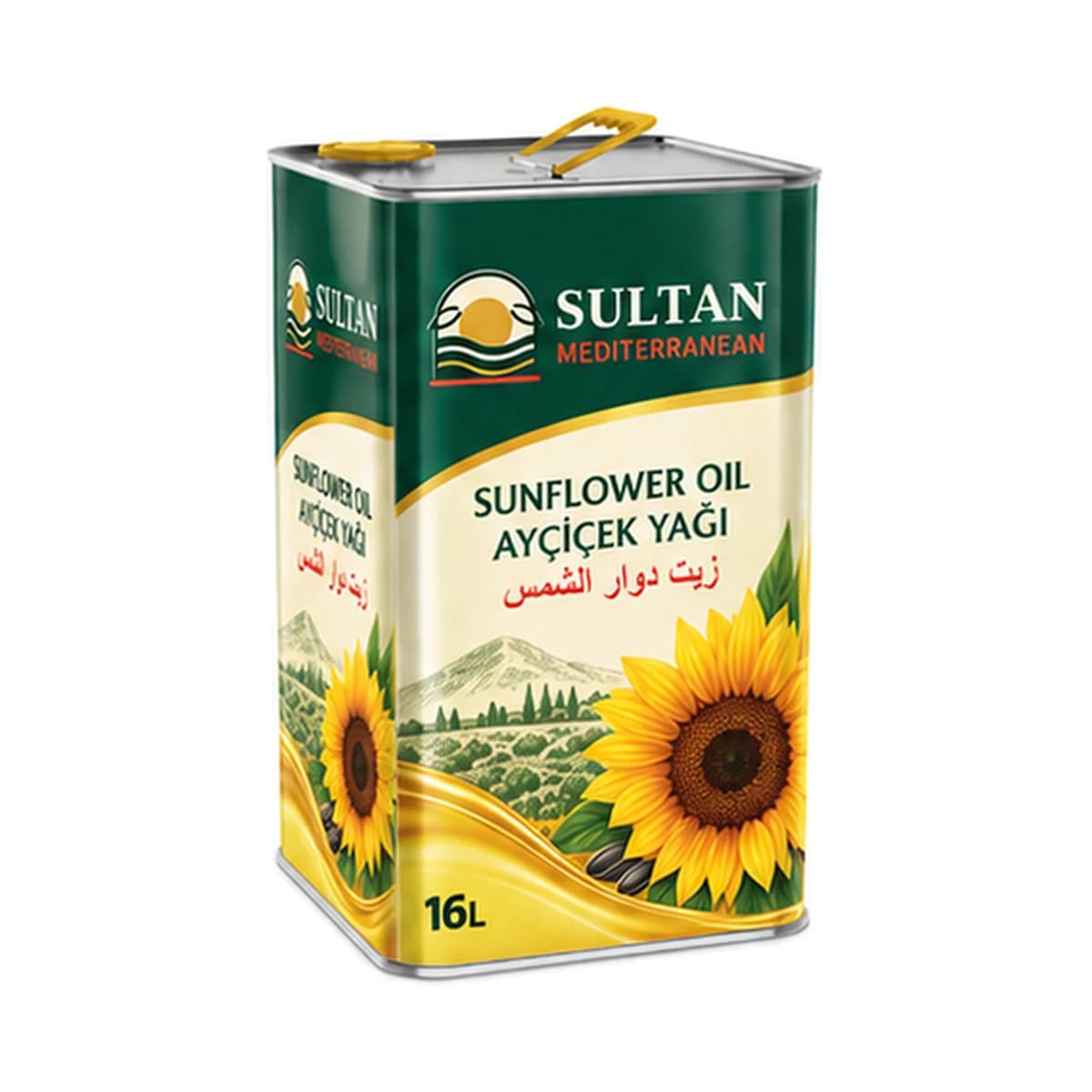 Sultan Sunflower Oil 16 L x 1 Tin