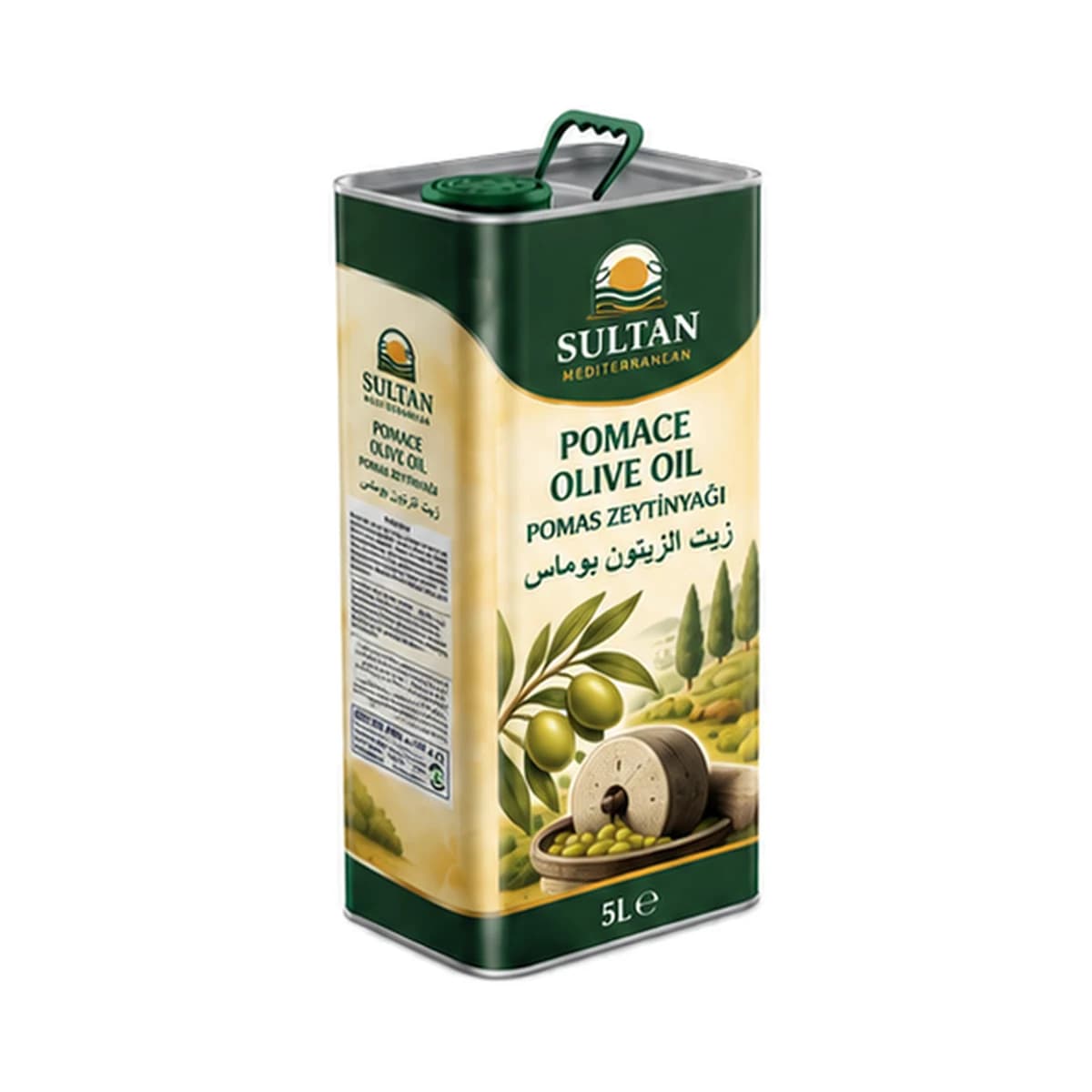 Sultan Pomace Olive Oil 5 L x 4 Tin