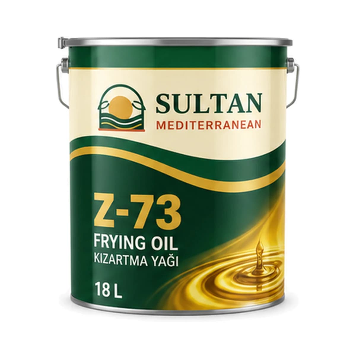 Sultan Z-73 Frying Oil 18 L x 1 Tin Bucket