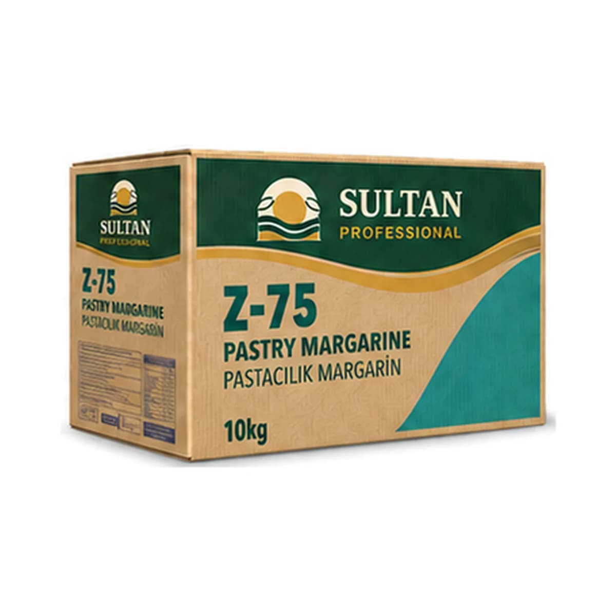 Sultan Z-75 Vegetable Margarine Pastry 10 kg x 1 Box
