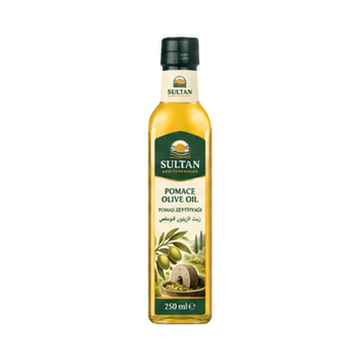 Sultan Pomace Olive Oil 250 ml x 24 Glass Bottle