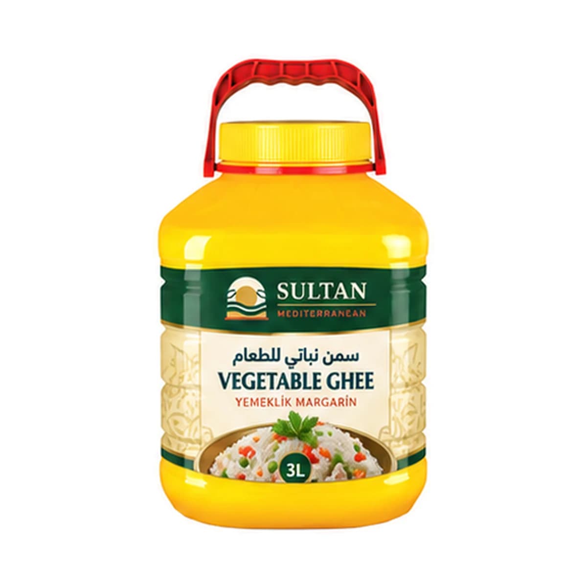 Sultan Vegetable Ghee 3 L x 4 PET Jar