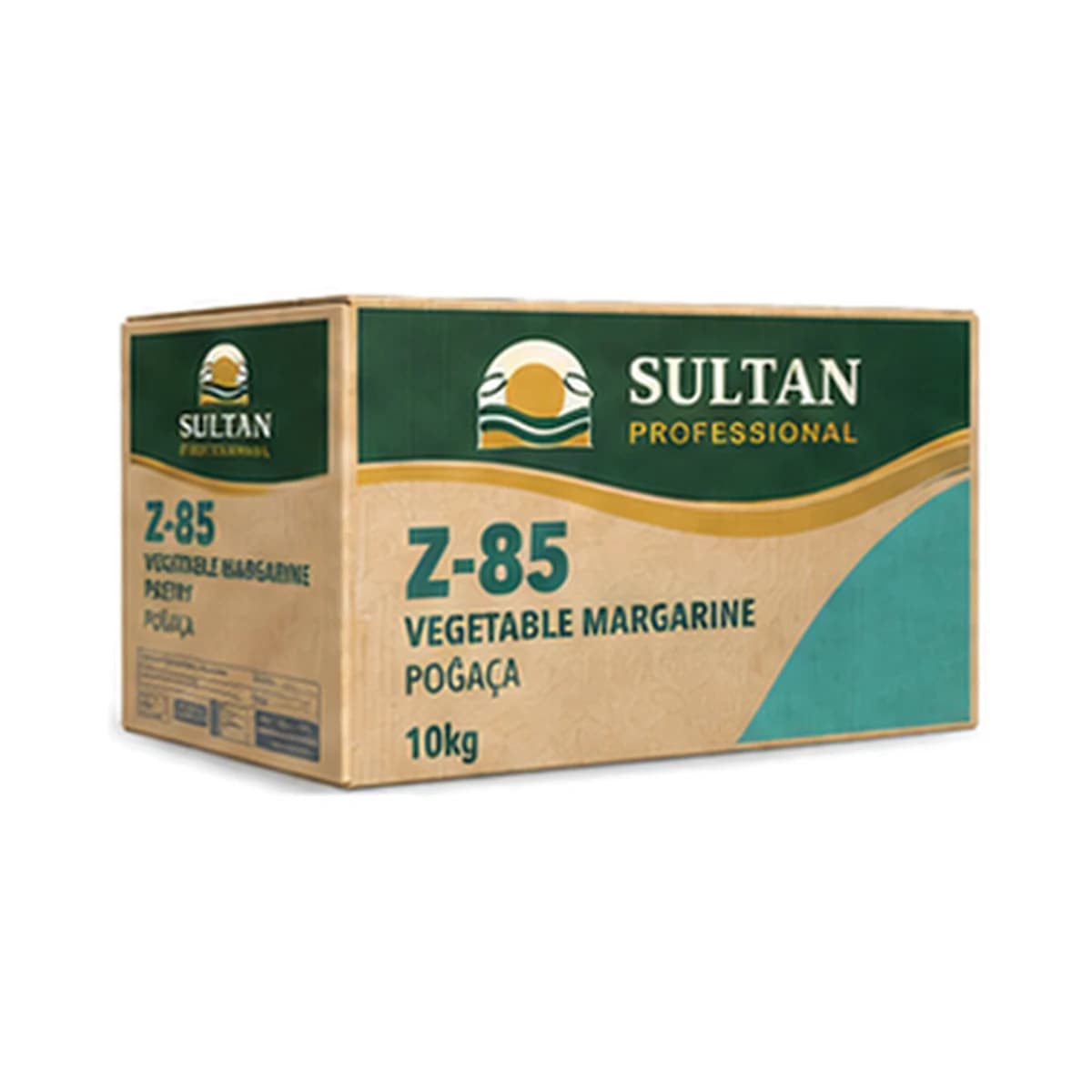 Sultan Z-85 Vegetable Margarine Pastry 10 kg x 1 Box