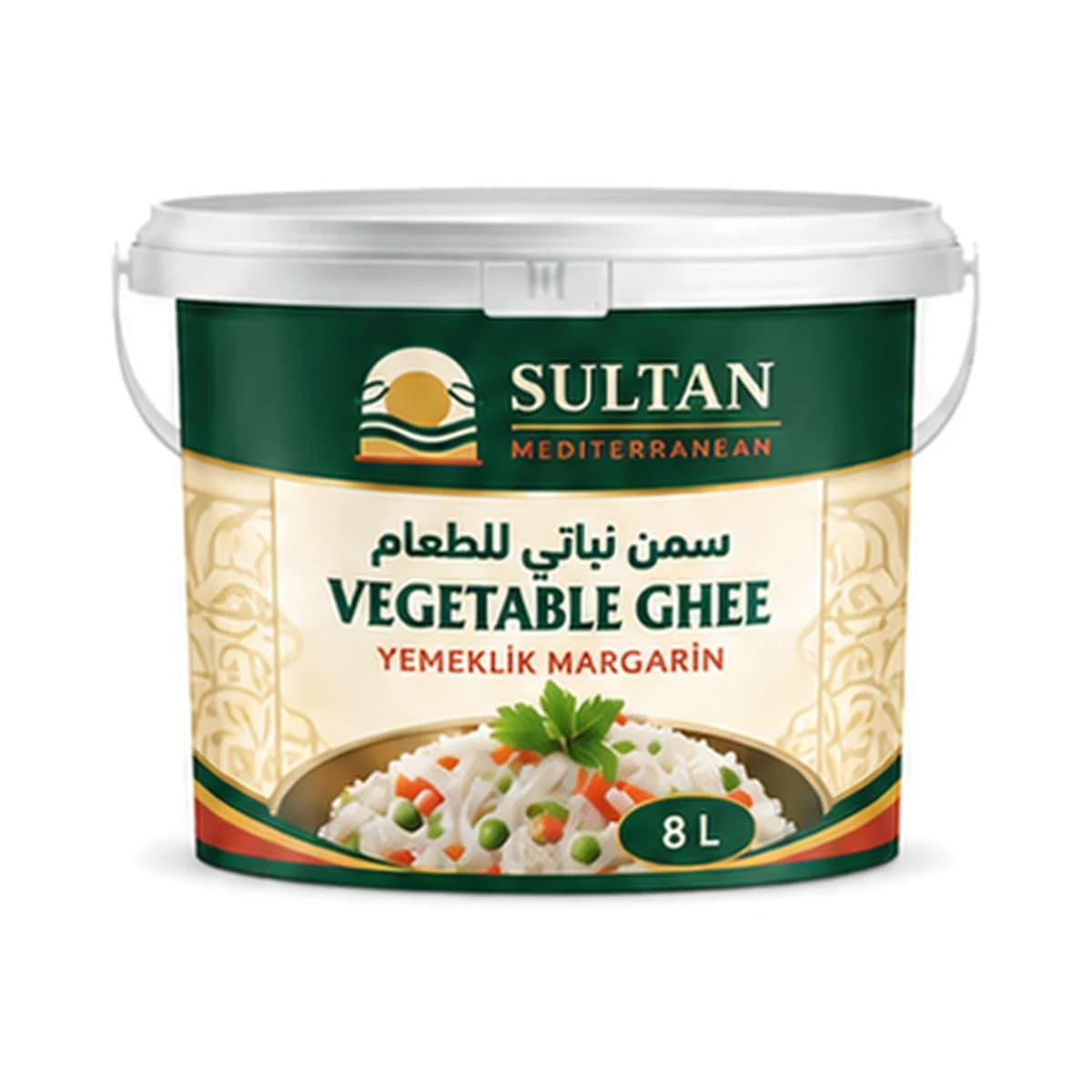 Sultan Vegetable Ghee 8 L x 2 Bucket
