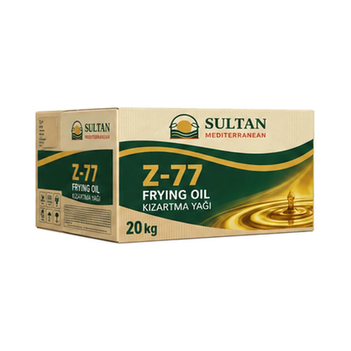 Sultan Z-77 Frying Oil 20 kg x 1 Box