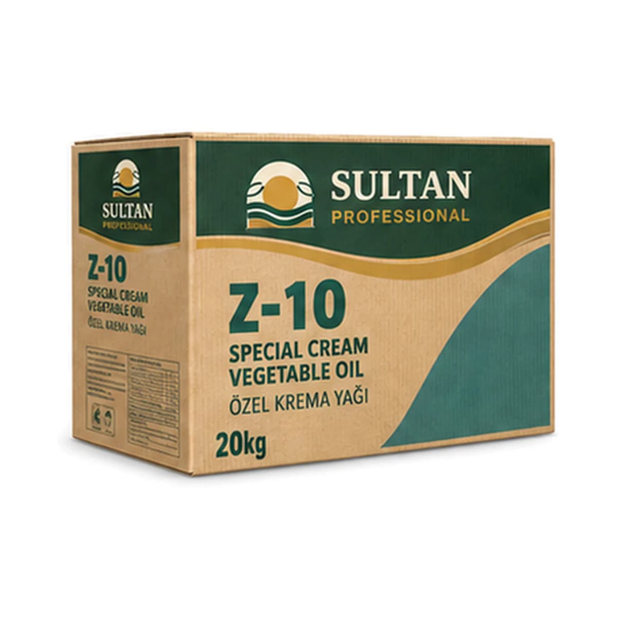 Sultan Z-10 Special Cream Vegetable Oil 20 kg x 1 Box