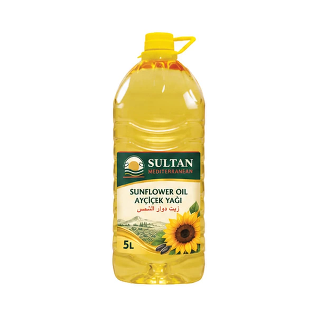 Sultan Sunflower Oil 5 L x 3 PET Demijohn