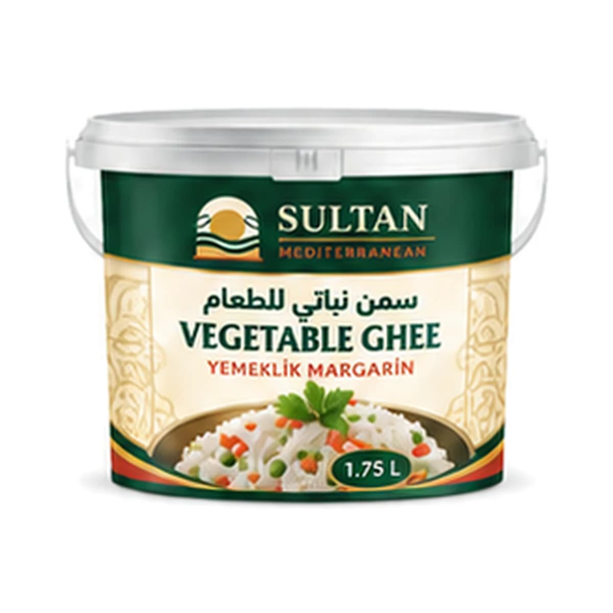 Sultan Vegetable Ghee 1,75 L x 6 Bucket