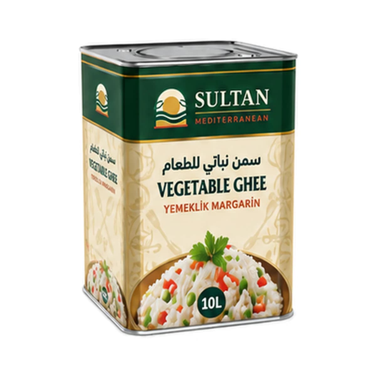 Sultan Vegetable Ghee 10 L x 1 Tin