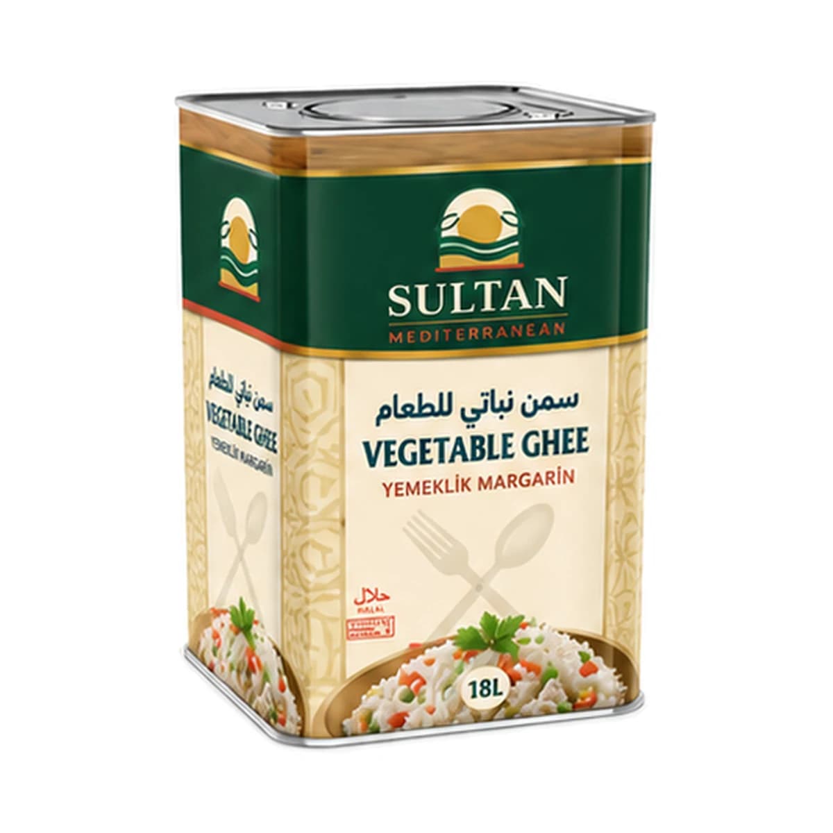 Sultan Vegetable Ghee 18 L x 1 Tin