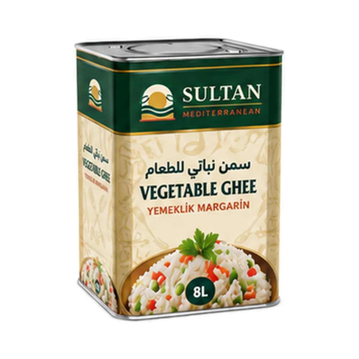 Sultan Vegetable Ghee 8 L x 1 Tin