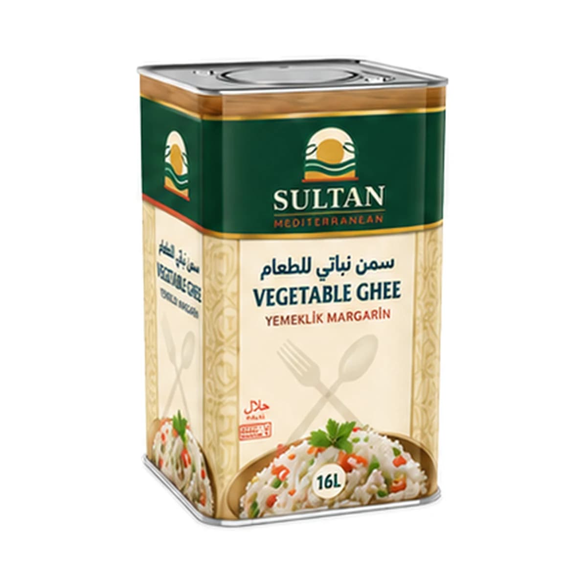 Sultan Vegetable Ghee 16 L x 1 Tin