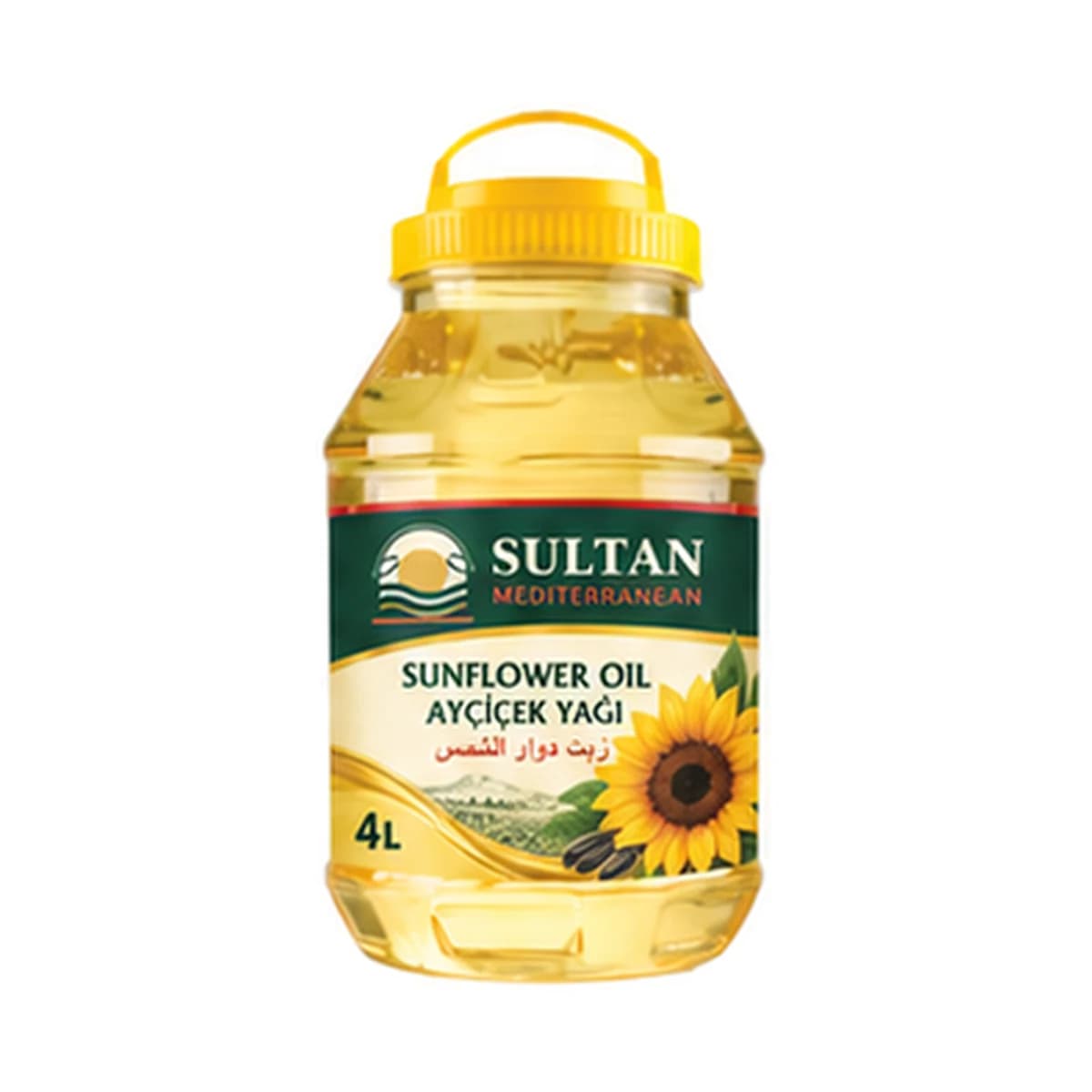 Sultan Sunflower Oil 4 L x 4 PET Jar