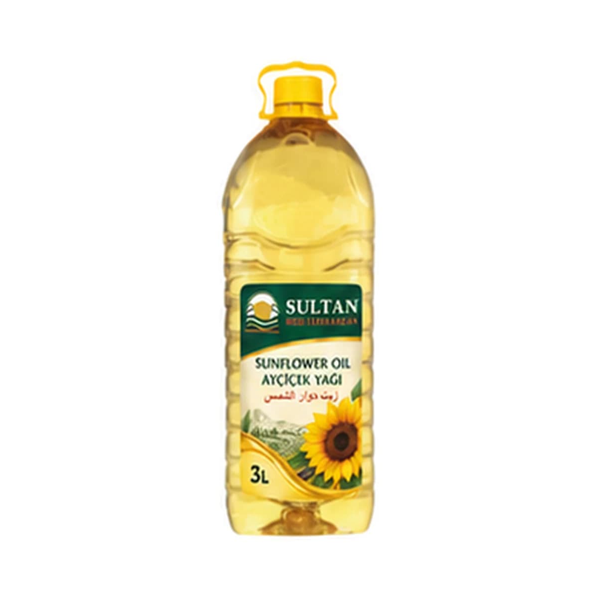 Sultan Sunflower Oil 3 L x 6 PET Demijohn