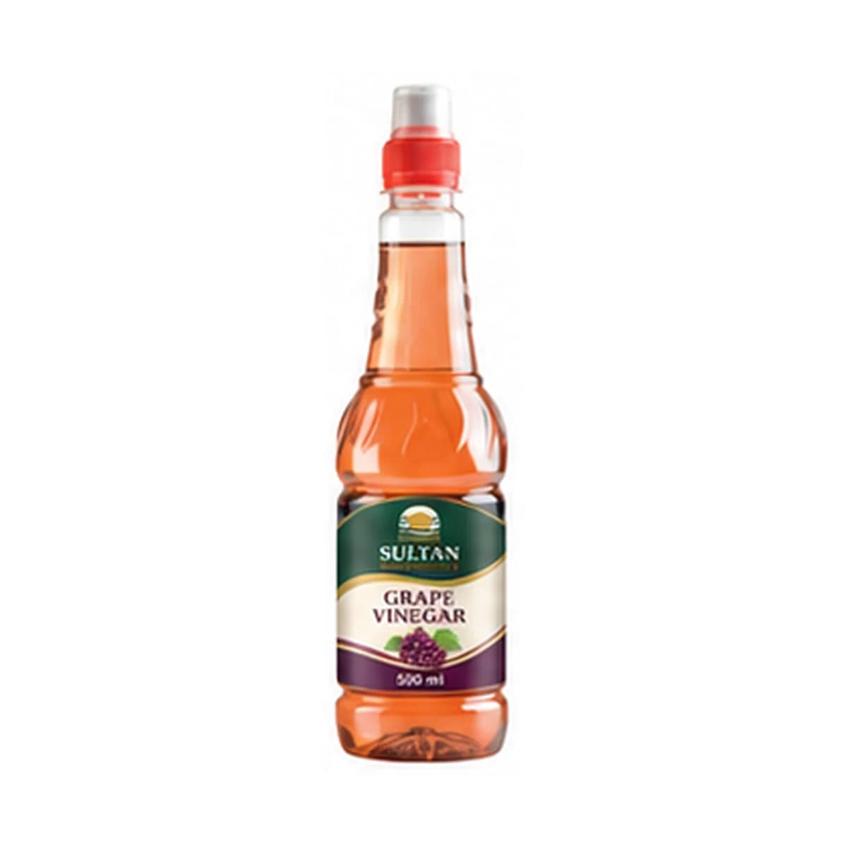 Sultan Grape Vinegar 500 ml x 12 PET Bottle