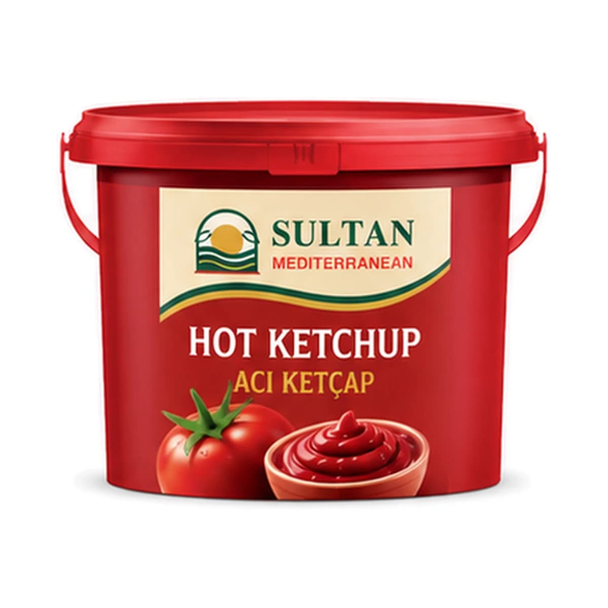 Sultan Ketchup Hot 9 kg x 2 Bucket