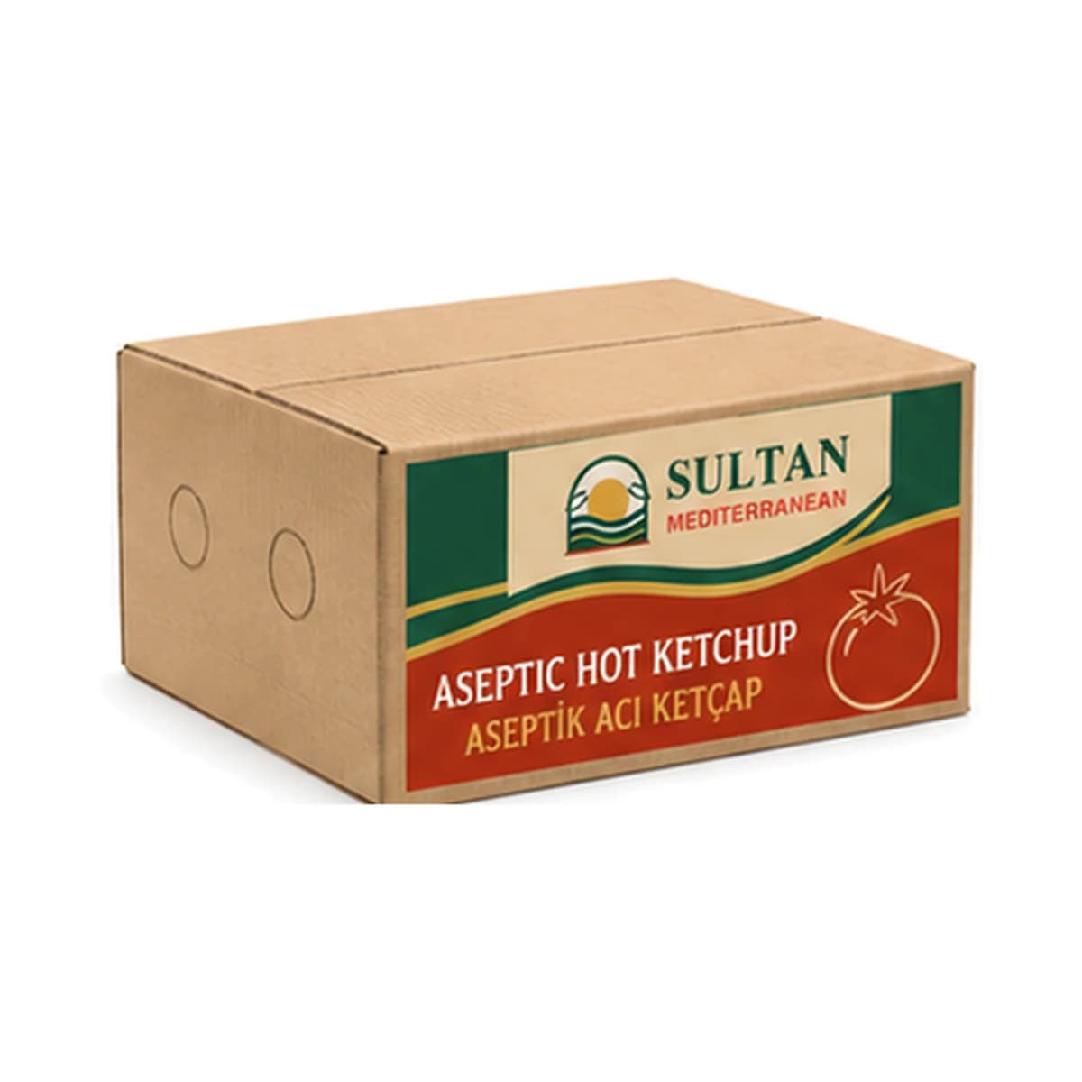 Sultan Aseptic Ketchup Hot 9kg x 2 Bag