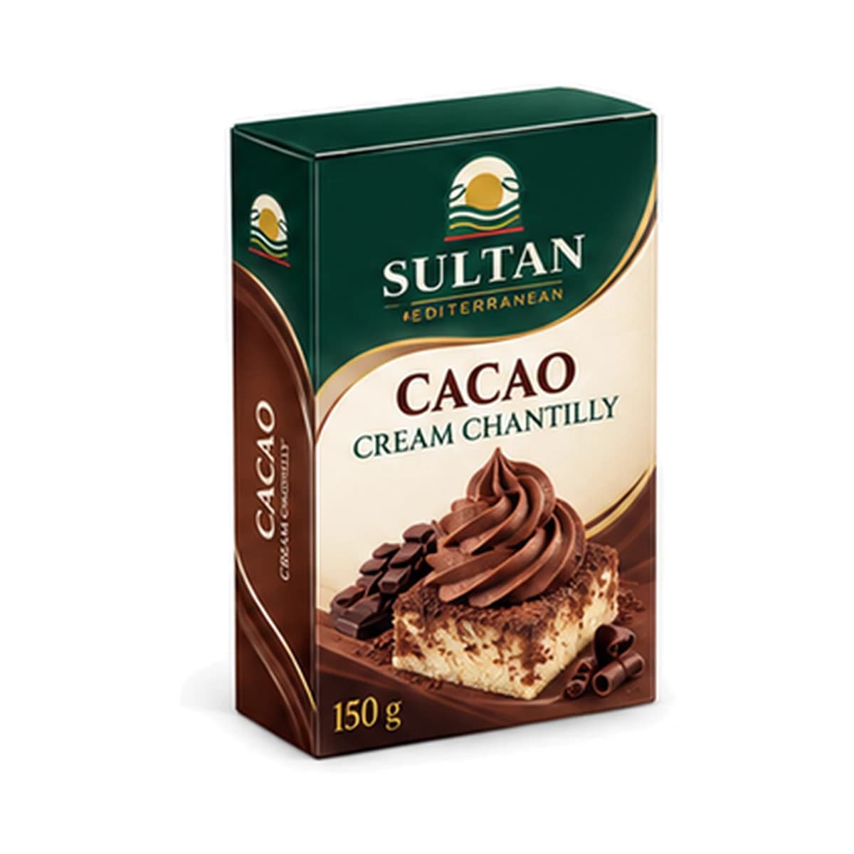 Sultan Cream Chantilly Cacao 150 gr x 12 Box