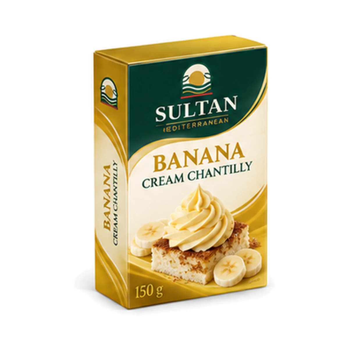 Sultan Cream Chantilly Banana 150 gr x 12 Box
