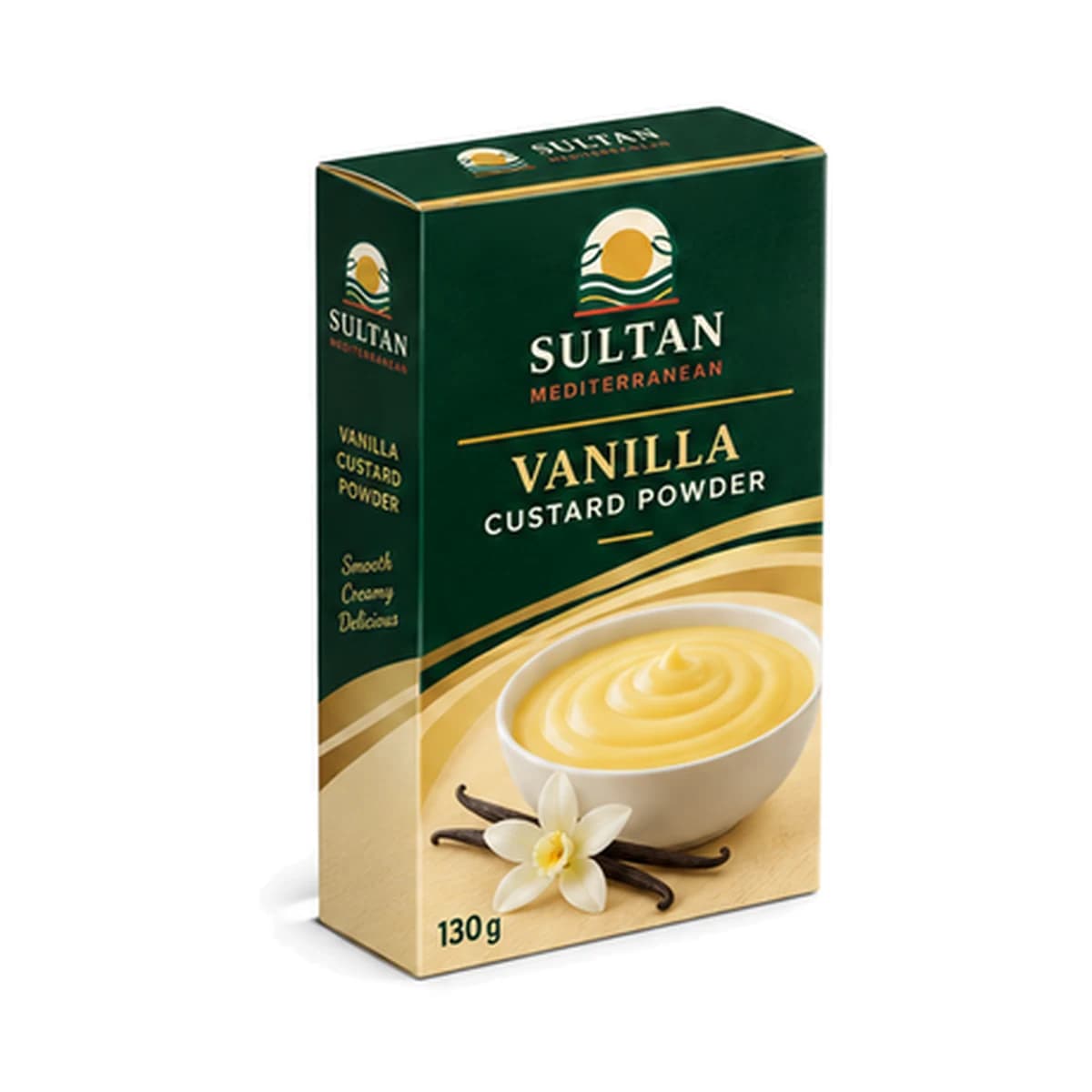 Sultan Custard Powder Vanilla 130gr x 24 Box