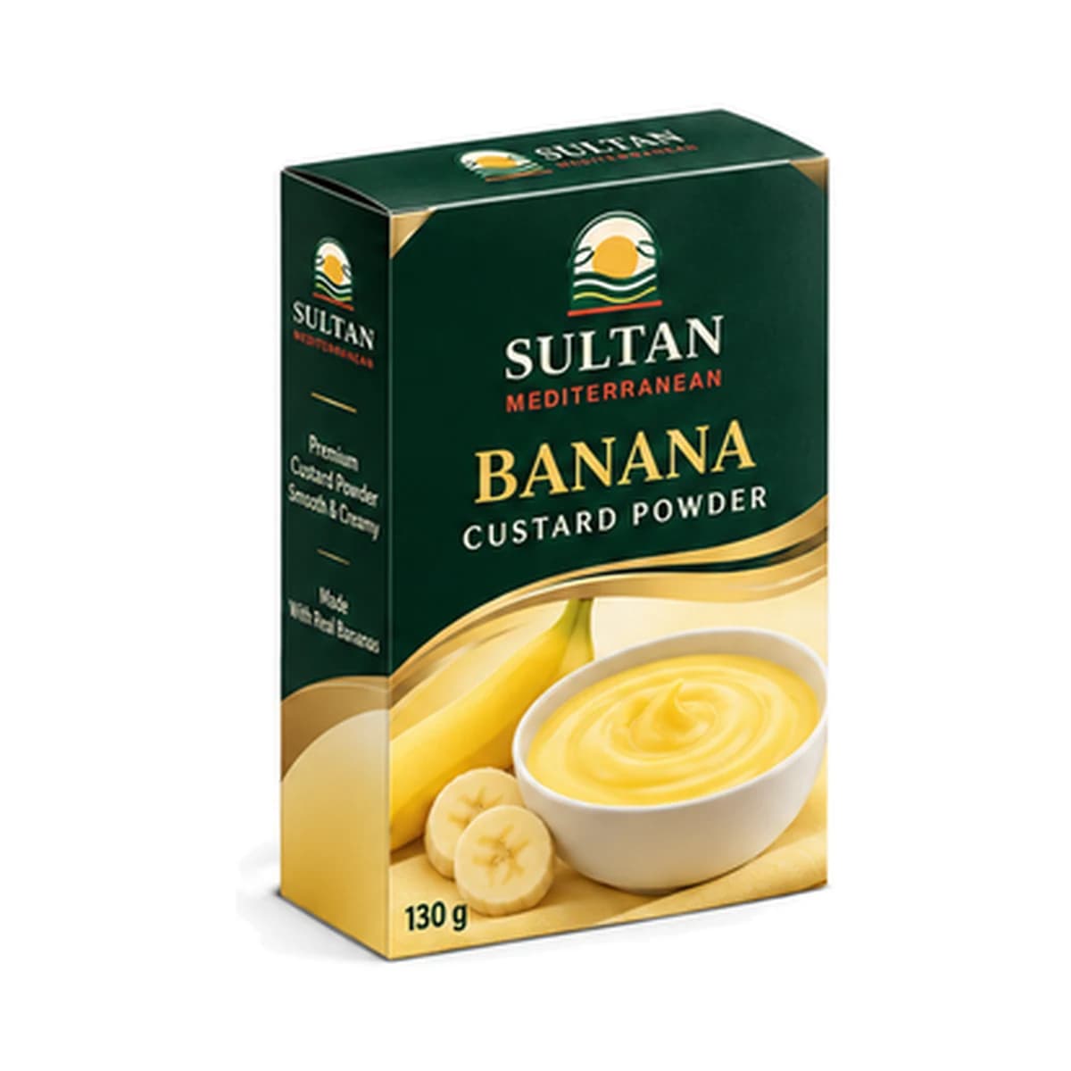 Sultan Custard Powder Banana 130 gr x 24 Box