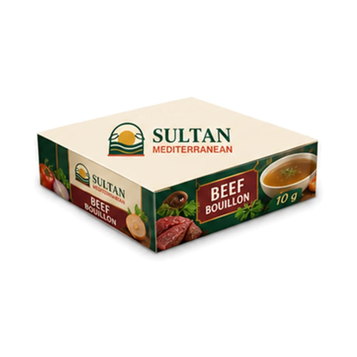 Sultan Beef Bouillon 10 gr x 48 × 24 Box