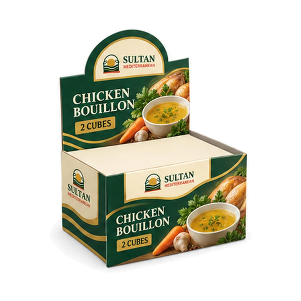 Sultan Chicken Bouillon 2 Cube x 30×8 Box