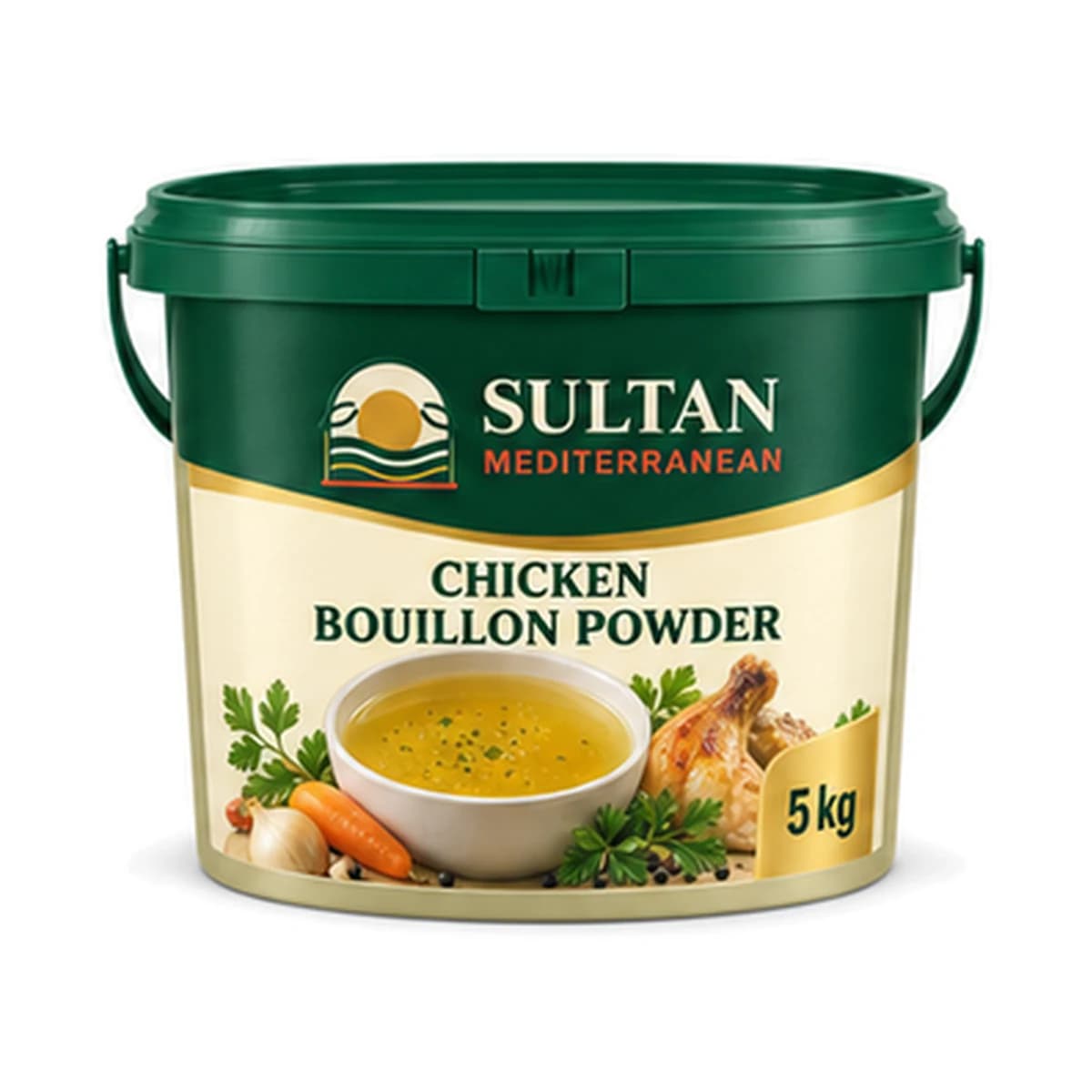 Sultan Chicken Bouillon Powder 5 kg x 2 Bucket