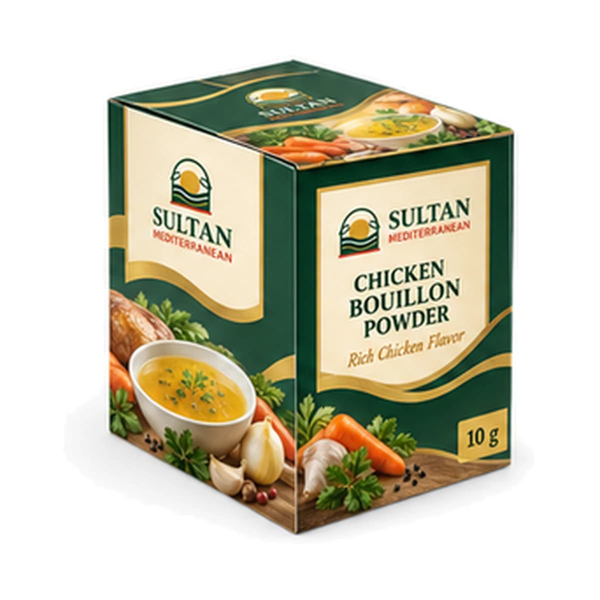Sultan Chicken Bouillon Powder 10 gr x 20×24 Bag