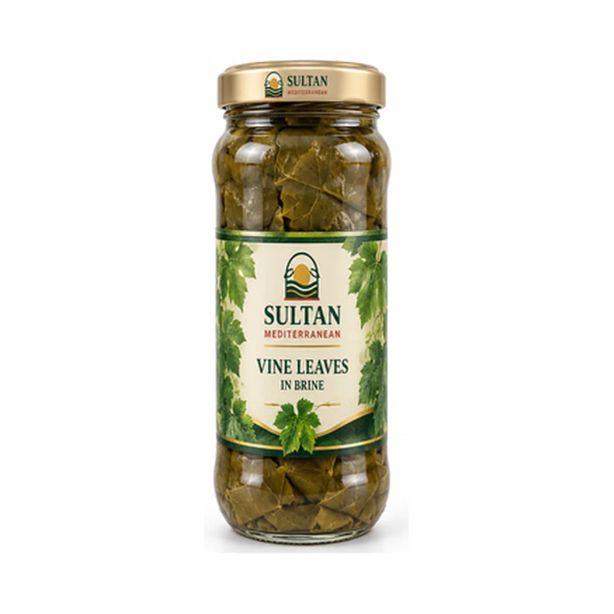 Sultan Vine Leaves 660cc x 12 Glass Jar
