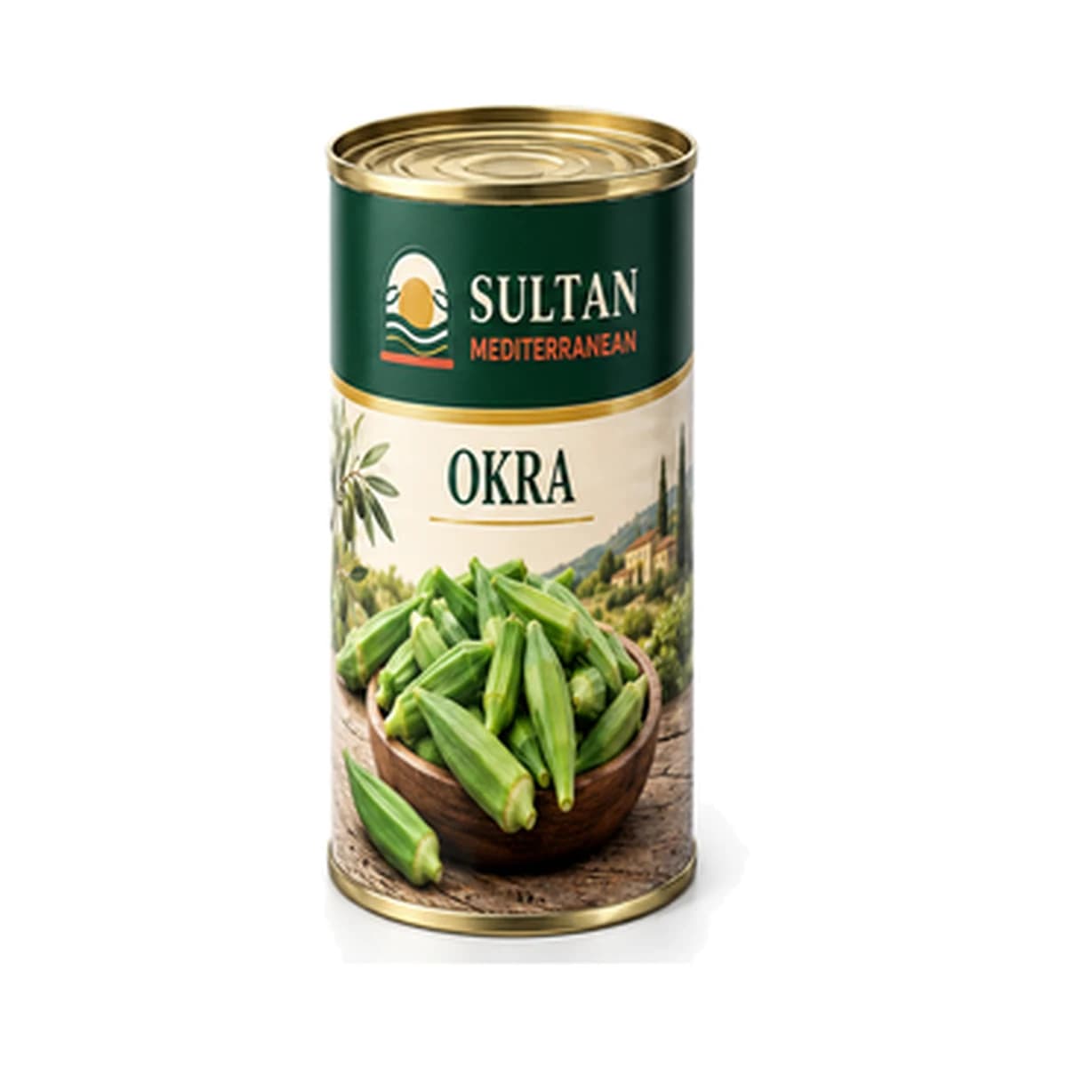Sultan Okra 1/1 x 12 Tin