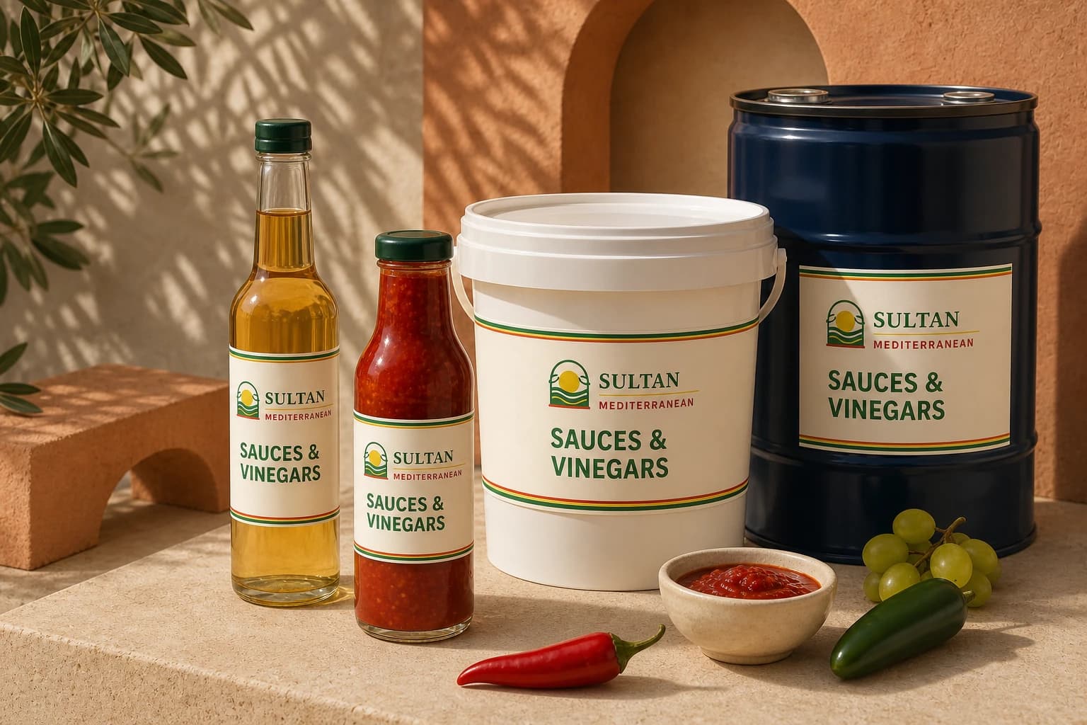 Saucen & Essige packaging collection