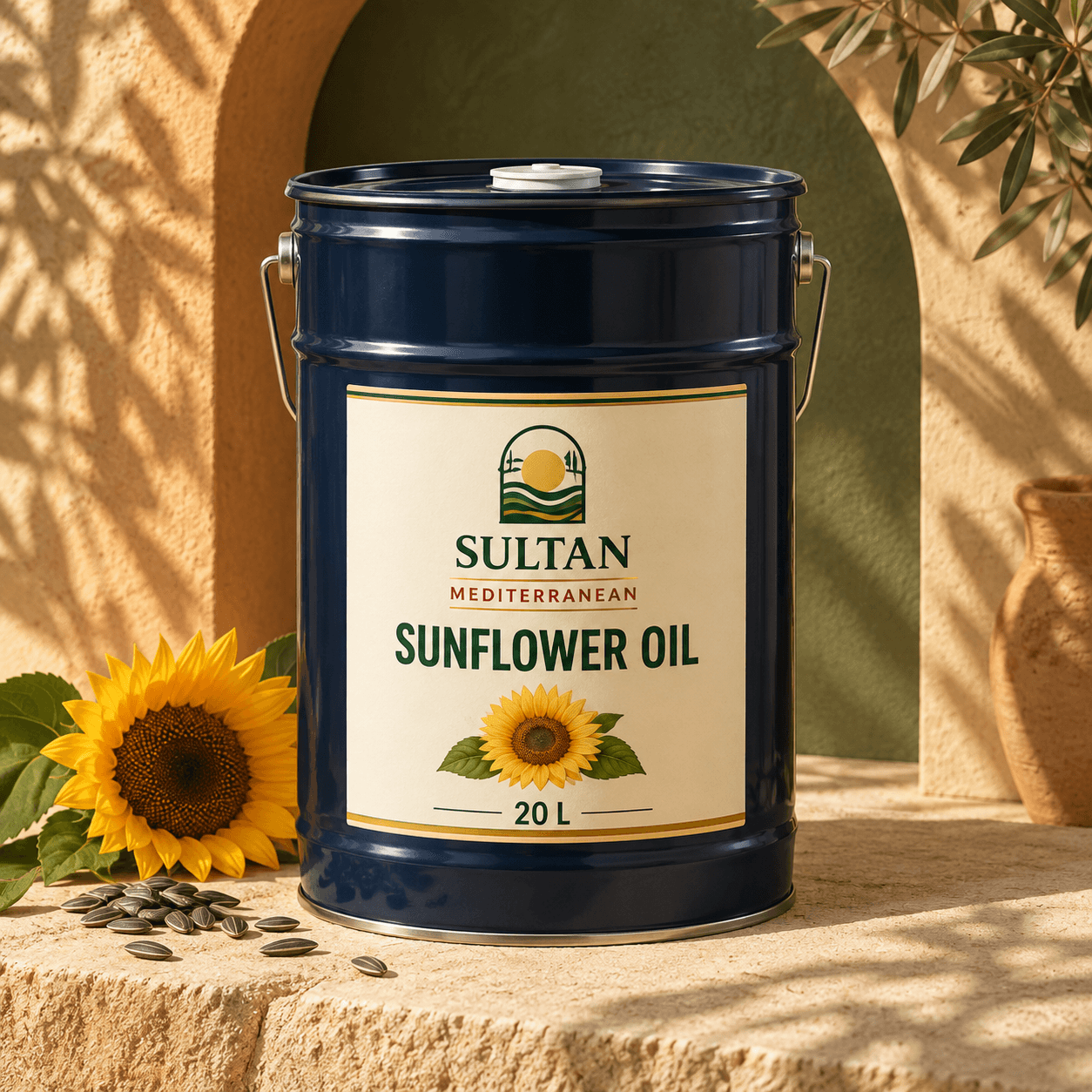 Sultan Sunflower Oil 1.8 L x 6 Handled PET