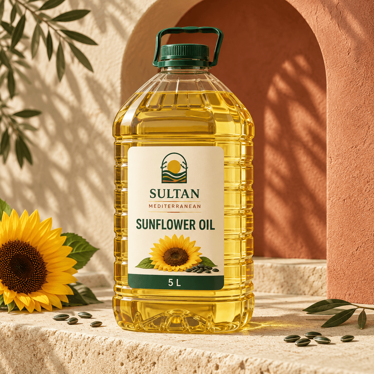 Sultan Sunflower Oil 825 ml x 20 PET Bottle