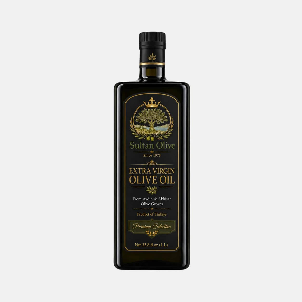 Sultan Extra Virgin Olive Oil 250 ml x 24 Glass Bottle