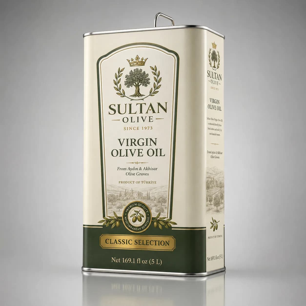 Sultan Extra Virgin Olive Oil 3 L x 4 Tin