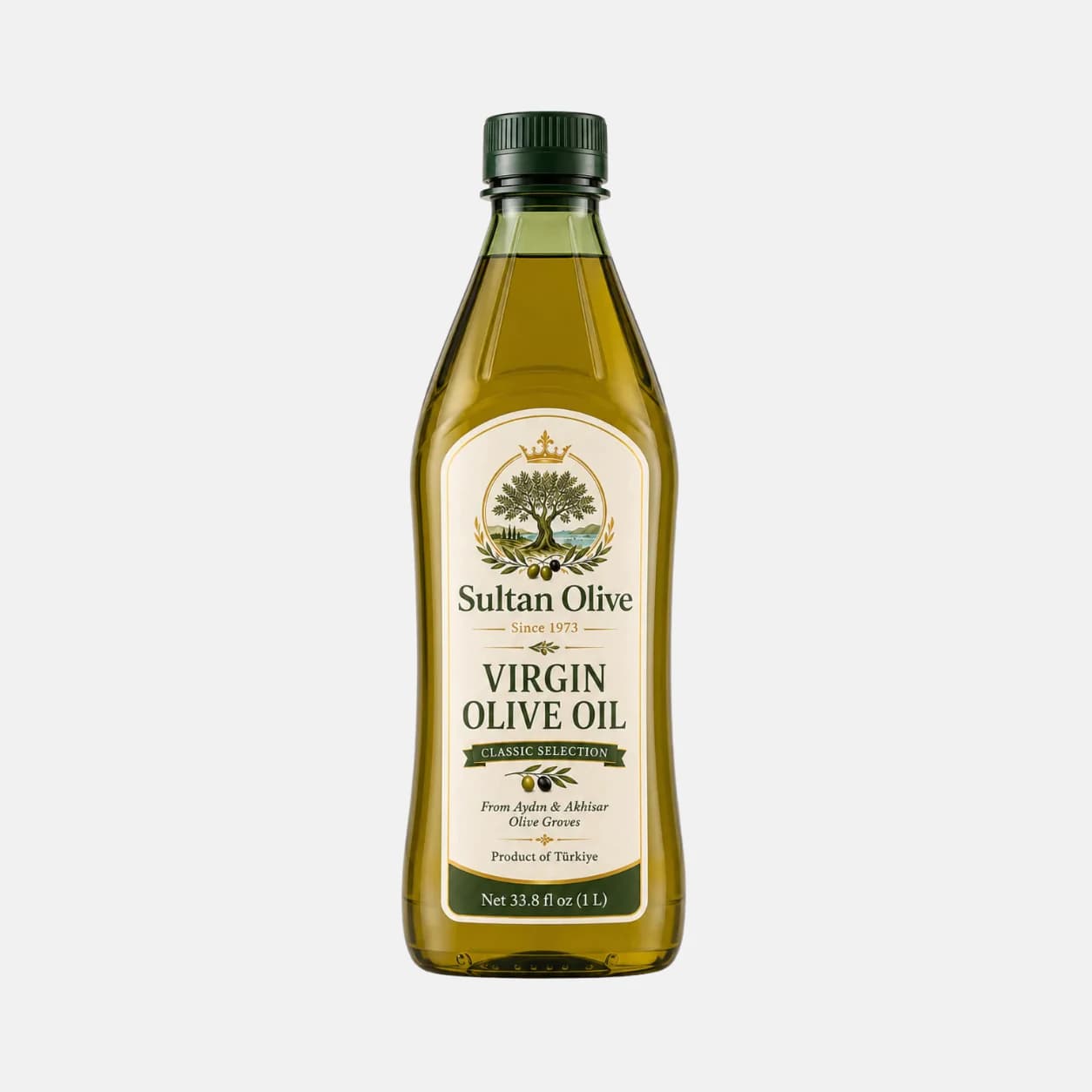 Sultan Extra Virgin Olive Oil 250 ml x 12 Handled Glass