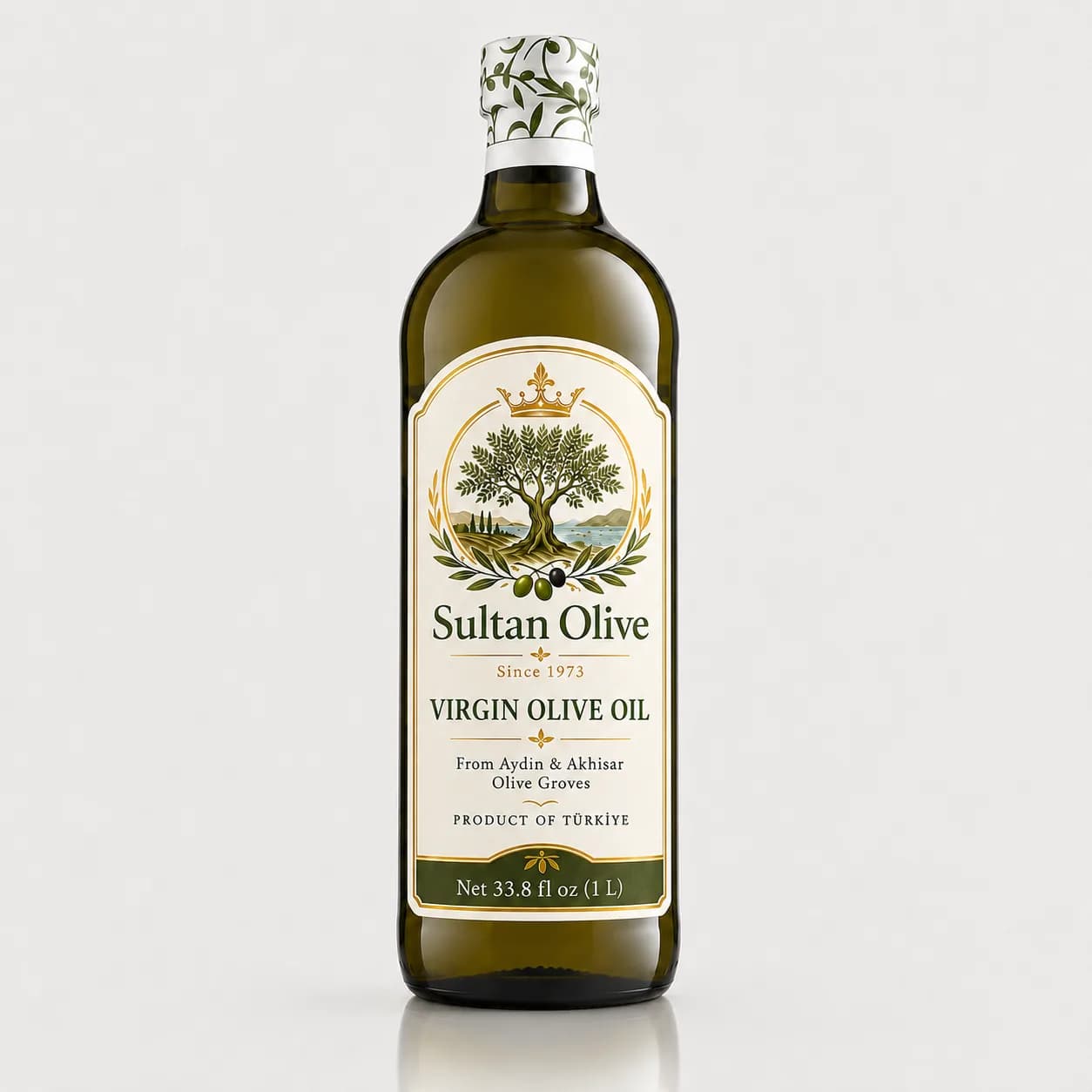 Sultan Extra Virgin Olive Oil 500 ml x 12 Glass Bottle