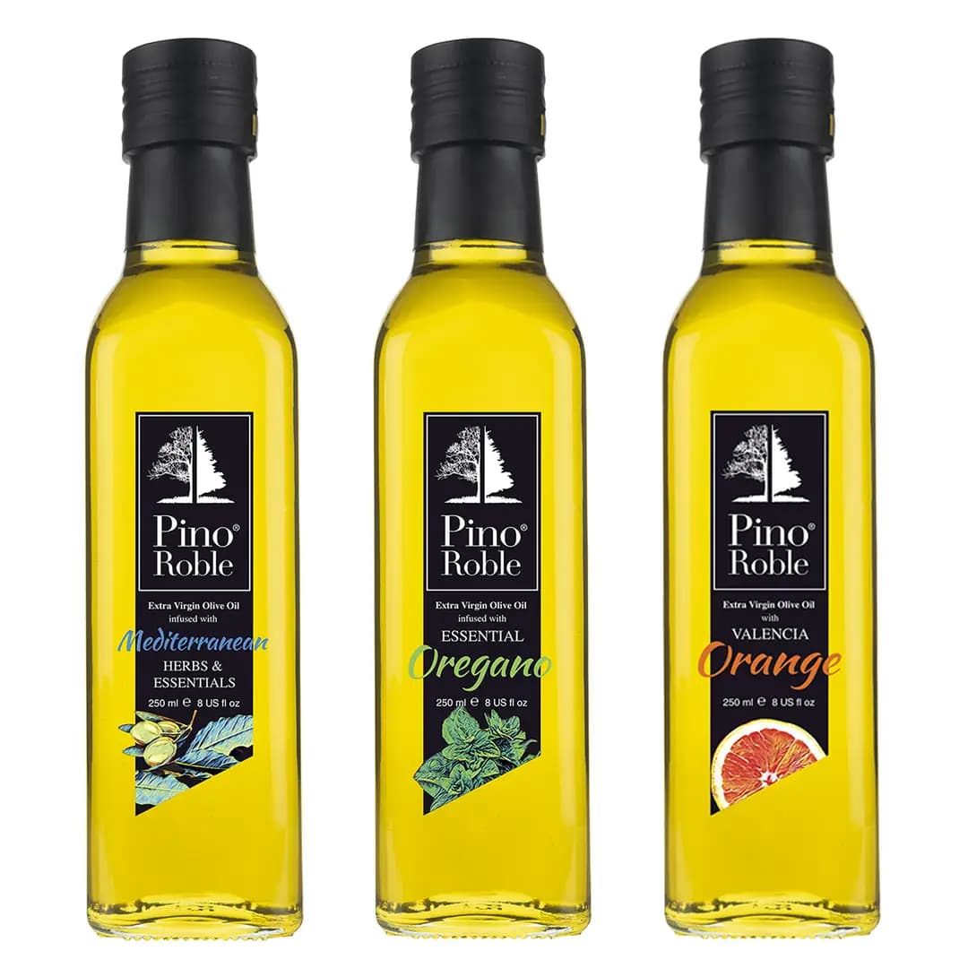 PinoRoble Defne Biberiye Kekik (Mediterranean) + Kekik (Oregano) + Valensiya Portakalı (Orange) Zeytinyağı
