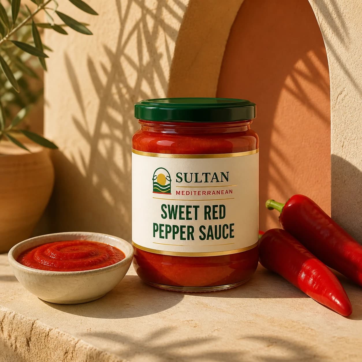 Sweet Red Pepper Sauce