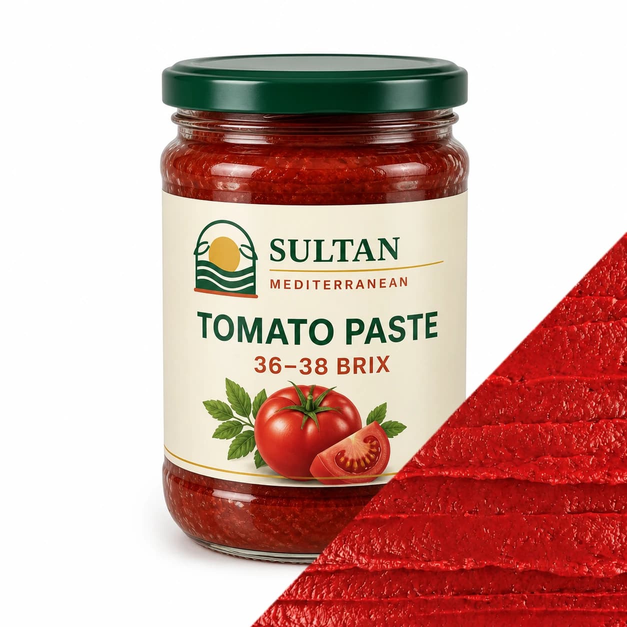 Tomato Paste 36–38 Brix